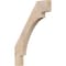 Ekena Millwork 3 1/2"W x 26"D x 38"H Merced Smooth Knee Brace, Douglas Fir BRC04X26X38MRC00SDF - alternate 1